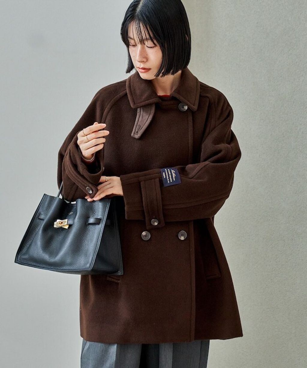 FREAKS STORE 94%高比例羊毛中長版高質感大衣外套_22