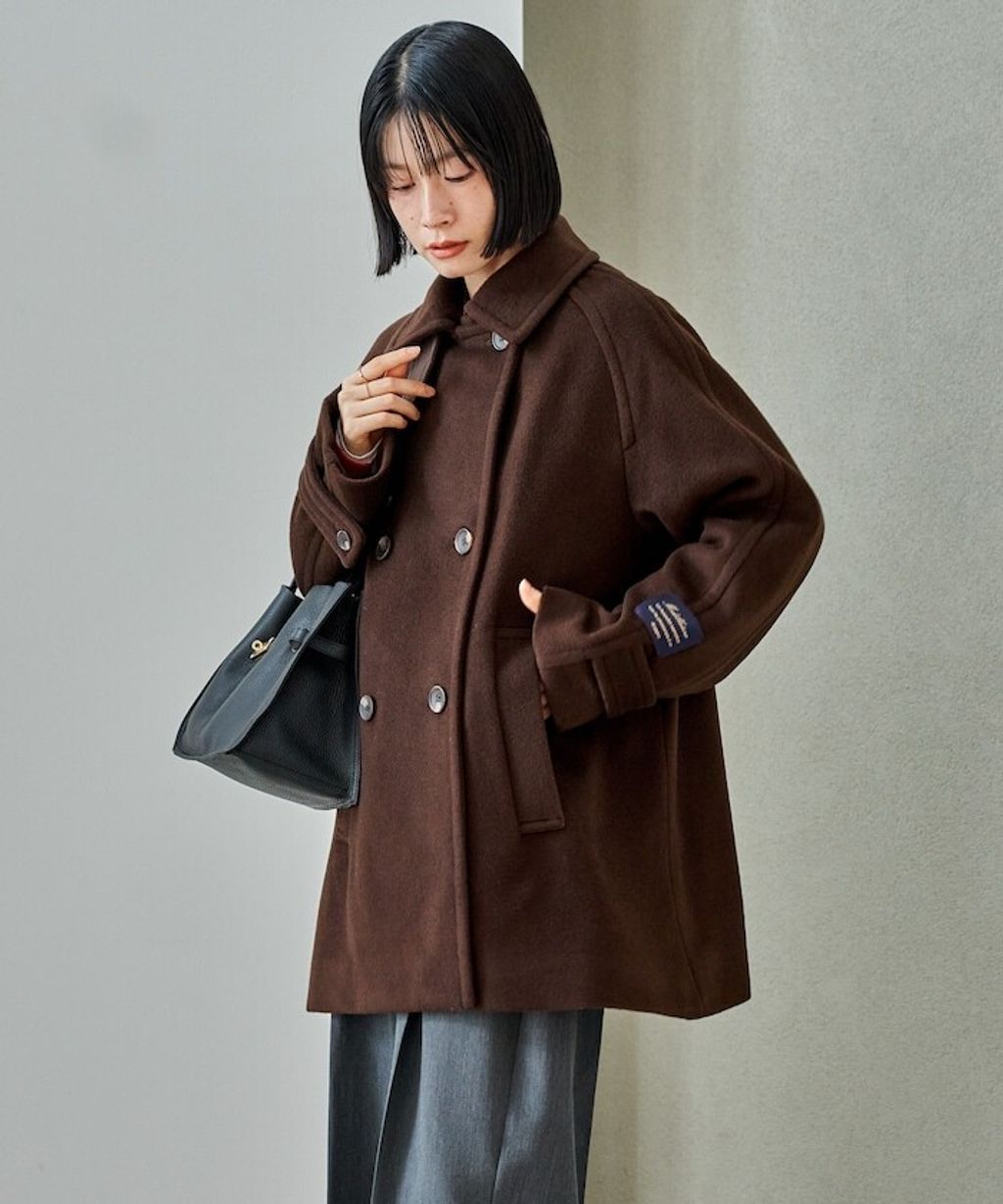 FREAKS STORE 94%高比例羊毛中長版高質感大衣外套_20