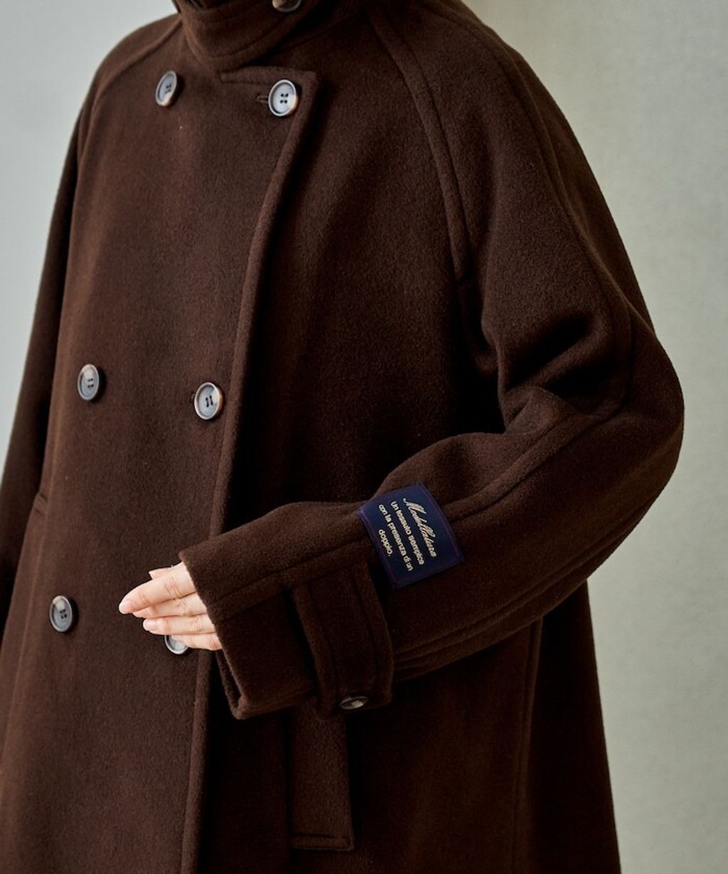 FREAKS STORE 94%高比例羊毛中長版高質感大衣外套_70