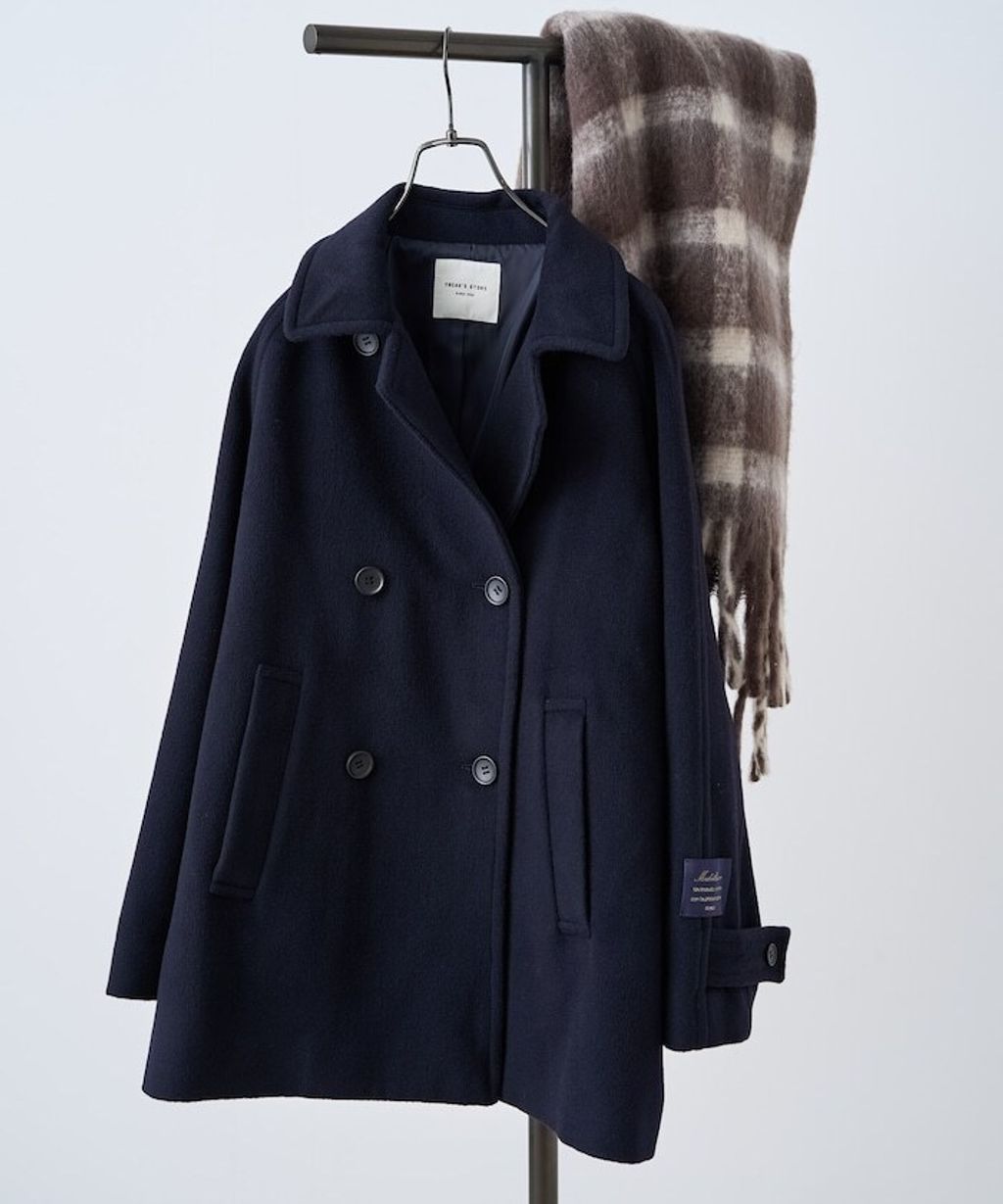 FREAKS STORE 94%高比例羊毛中長版高質感大衣外套_46