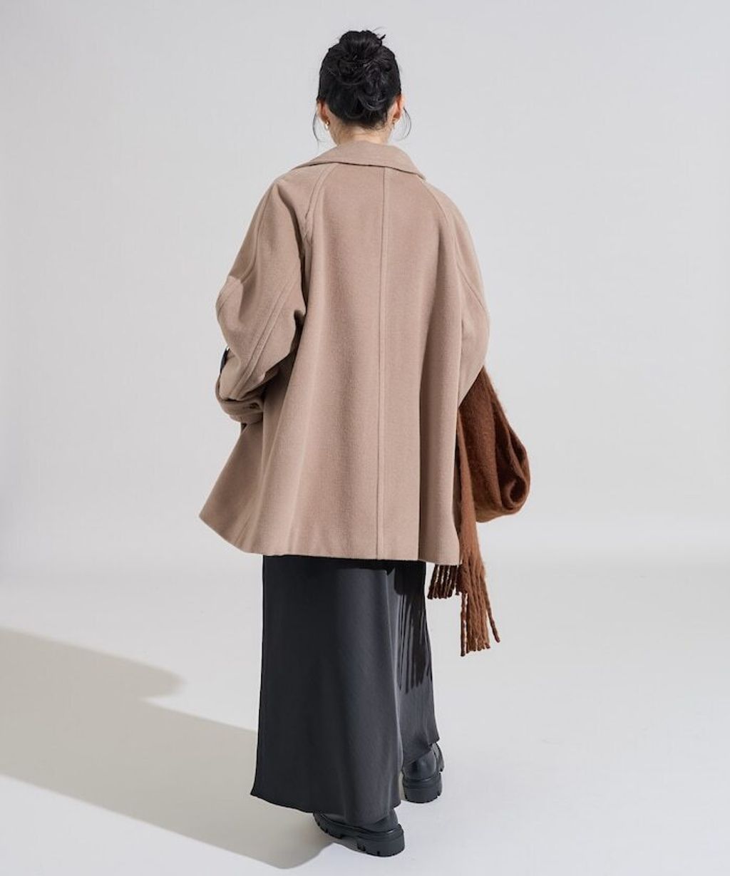 FREAKS STORE 94%高比例羊毛中長版高質感大衣外套_54