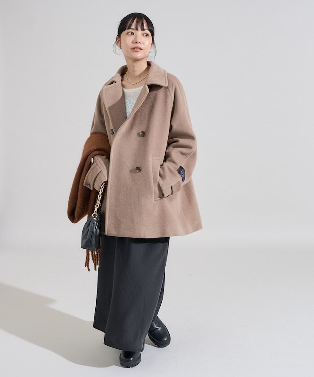 FREAKS STORE 94%高比例羊毛中長版高質感大衣外套_52