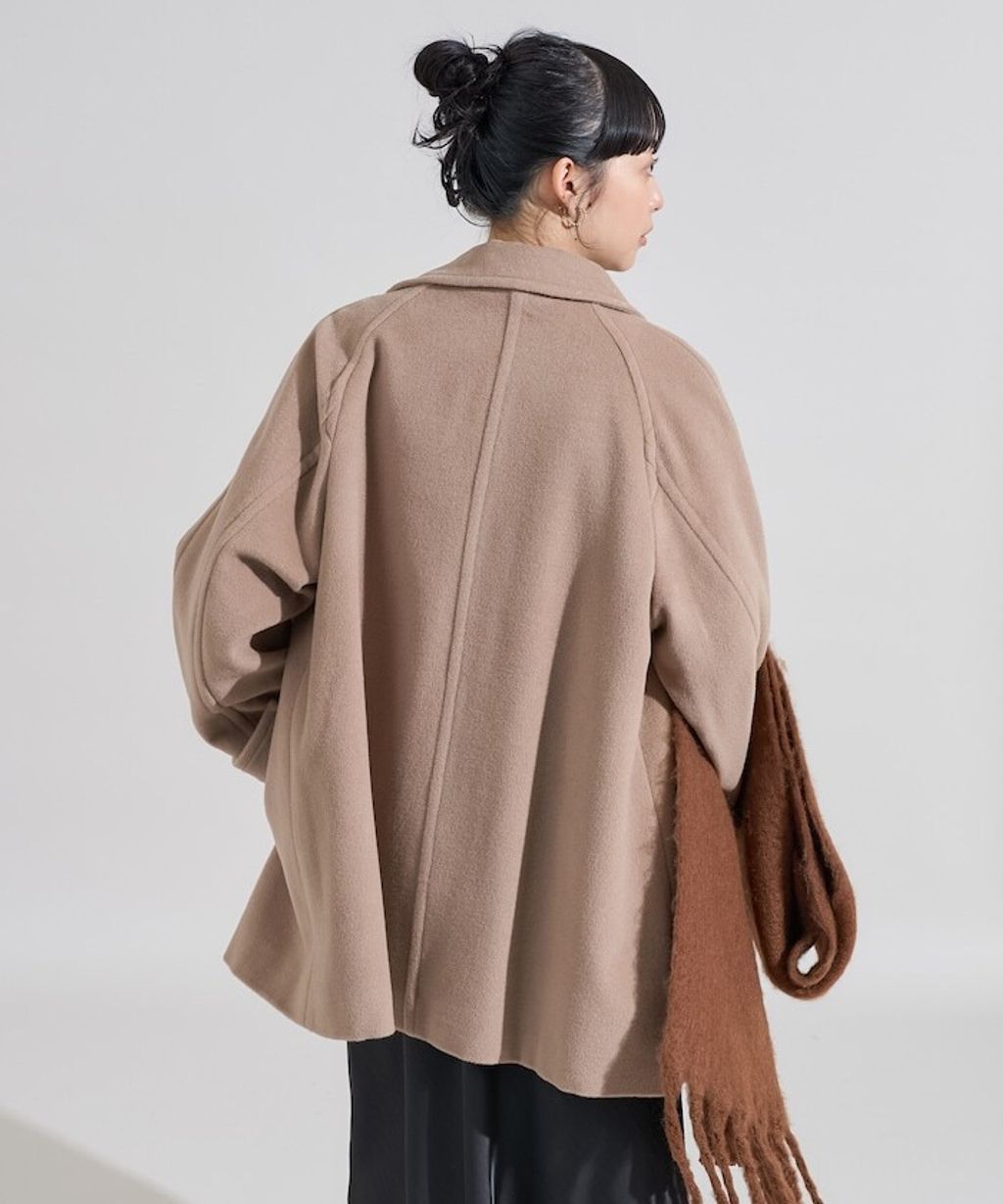 FREAKS STORE 94%高比例羊毛中長版高質感大衣外套_58