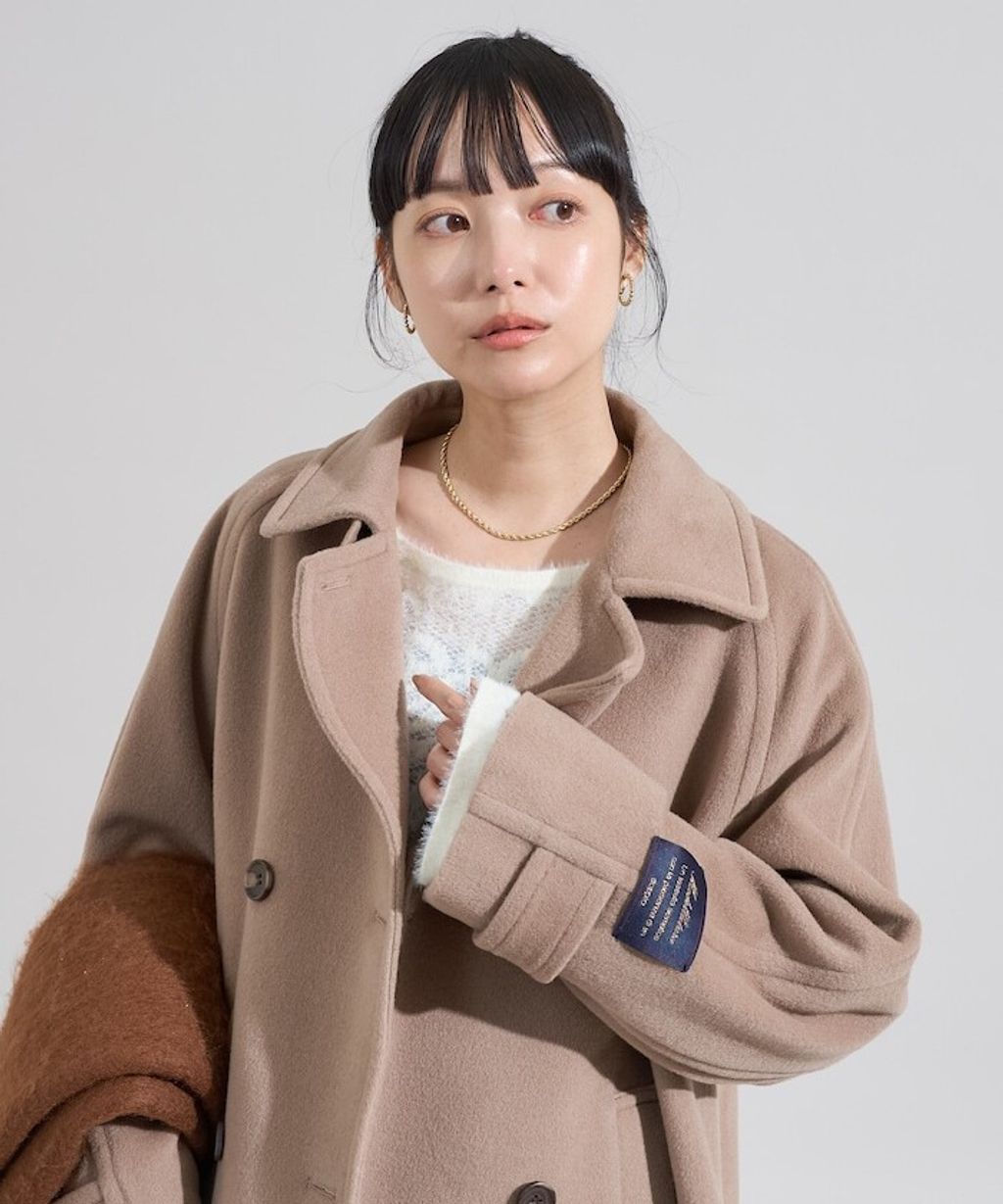 FREAKS STORE 94%高比例羊毛中長版高質感大衣外套_61