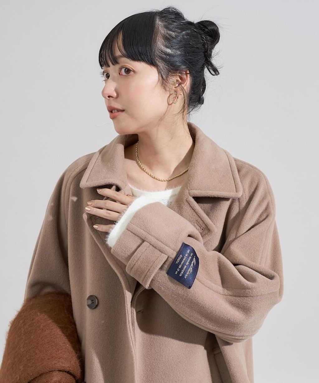 FREAKS STORE 94%高比例羊毛中長版高質感大衣外套_62