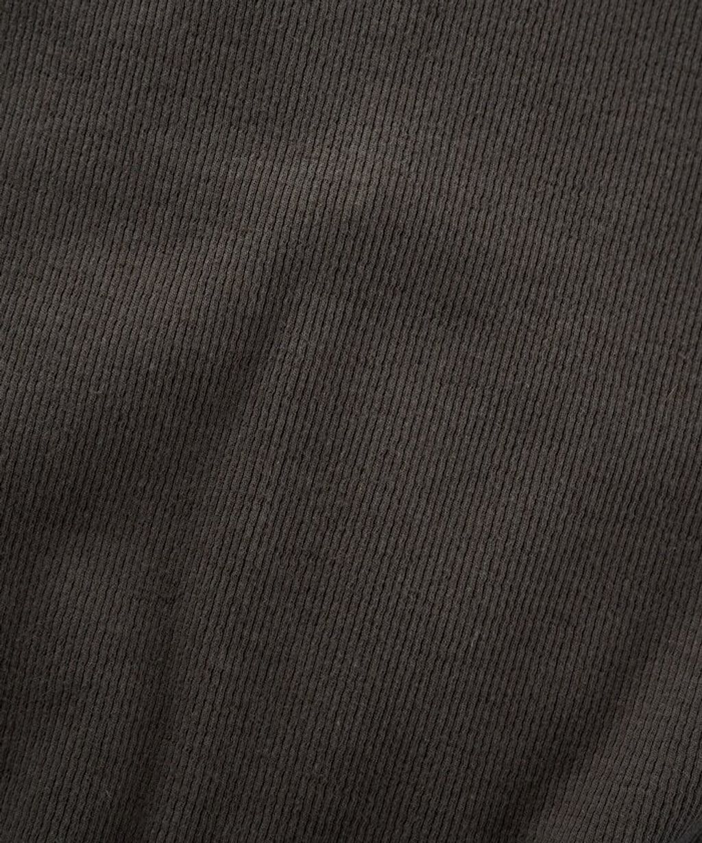 FREAKS STORE 吸濕發熱抗菌防臭羅紋捲邊高領長袖上衣_35