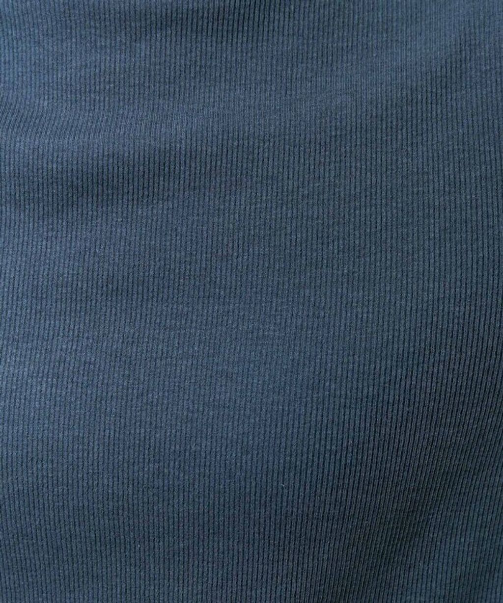 FREAKS STORE 吸濕發熱抗菌防臭羅紋捲邊高領長袖上衣_21