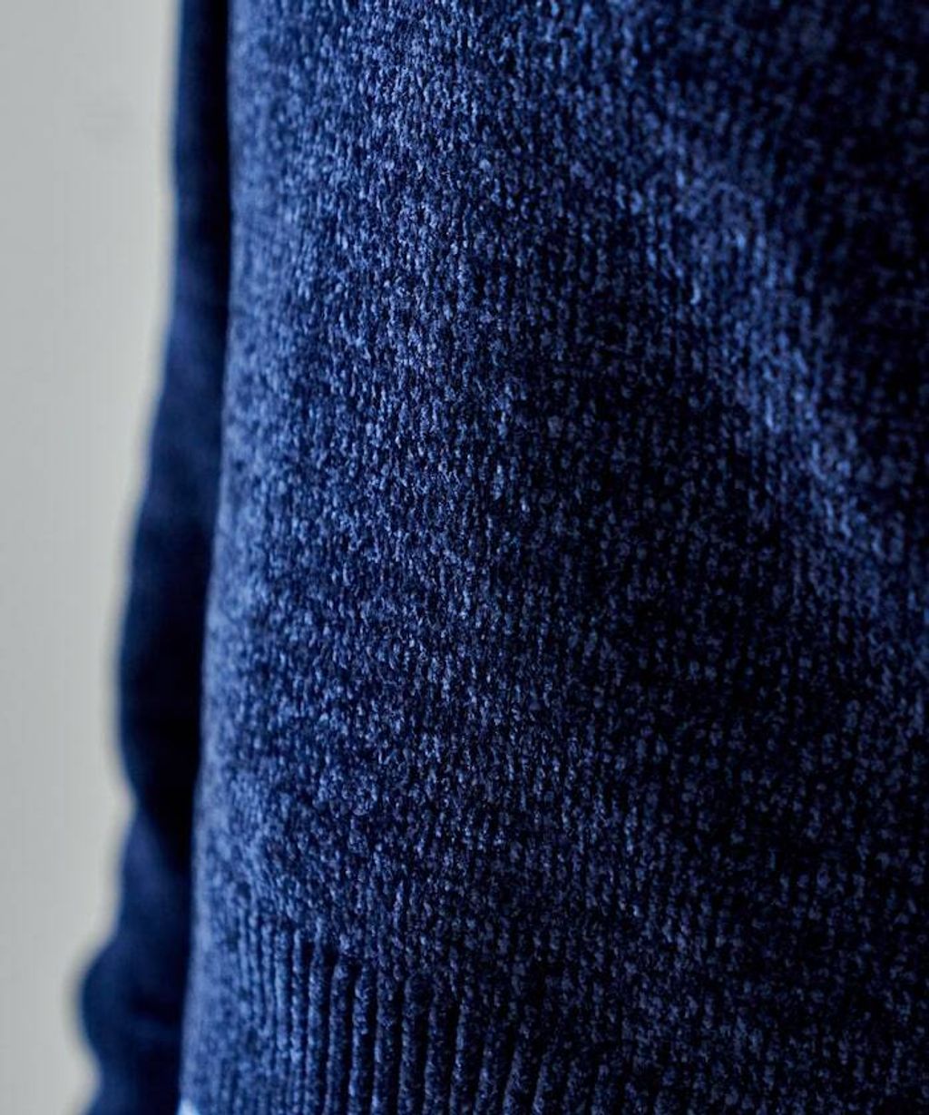 FREAKS STORE 毛絨紗線開領POLO針織上衣_38