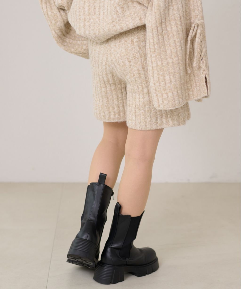 apres jour clair 暖感紋理針織短褲_18