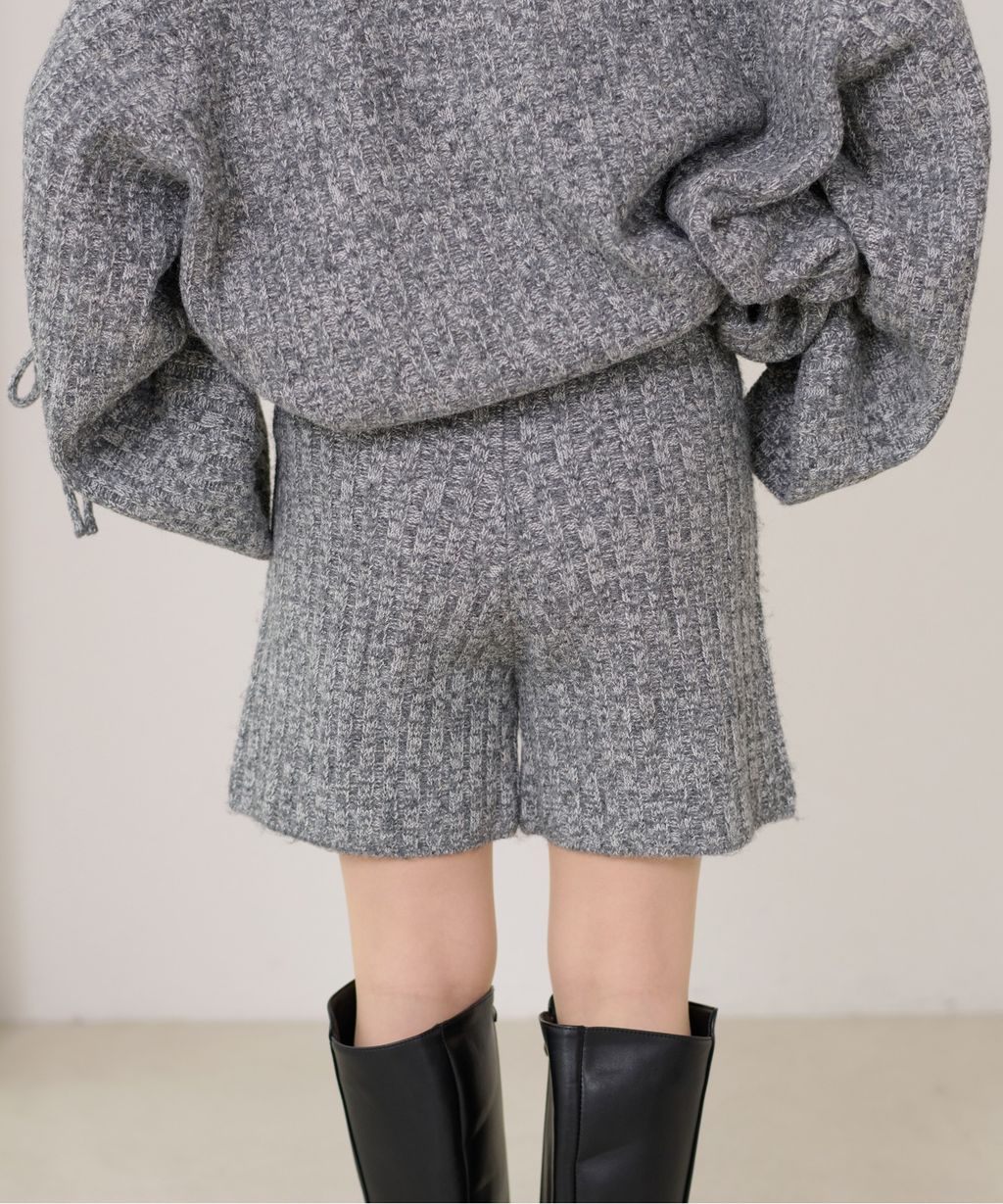 apres jour clair 暖感紋理針織短褲_29