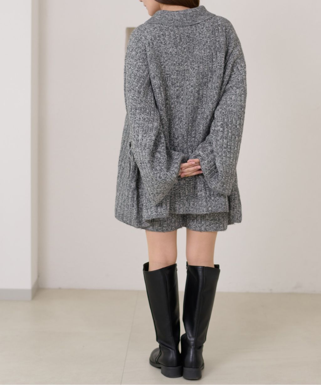 apres jour clair 暖感紋理針織短褲_25