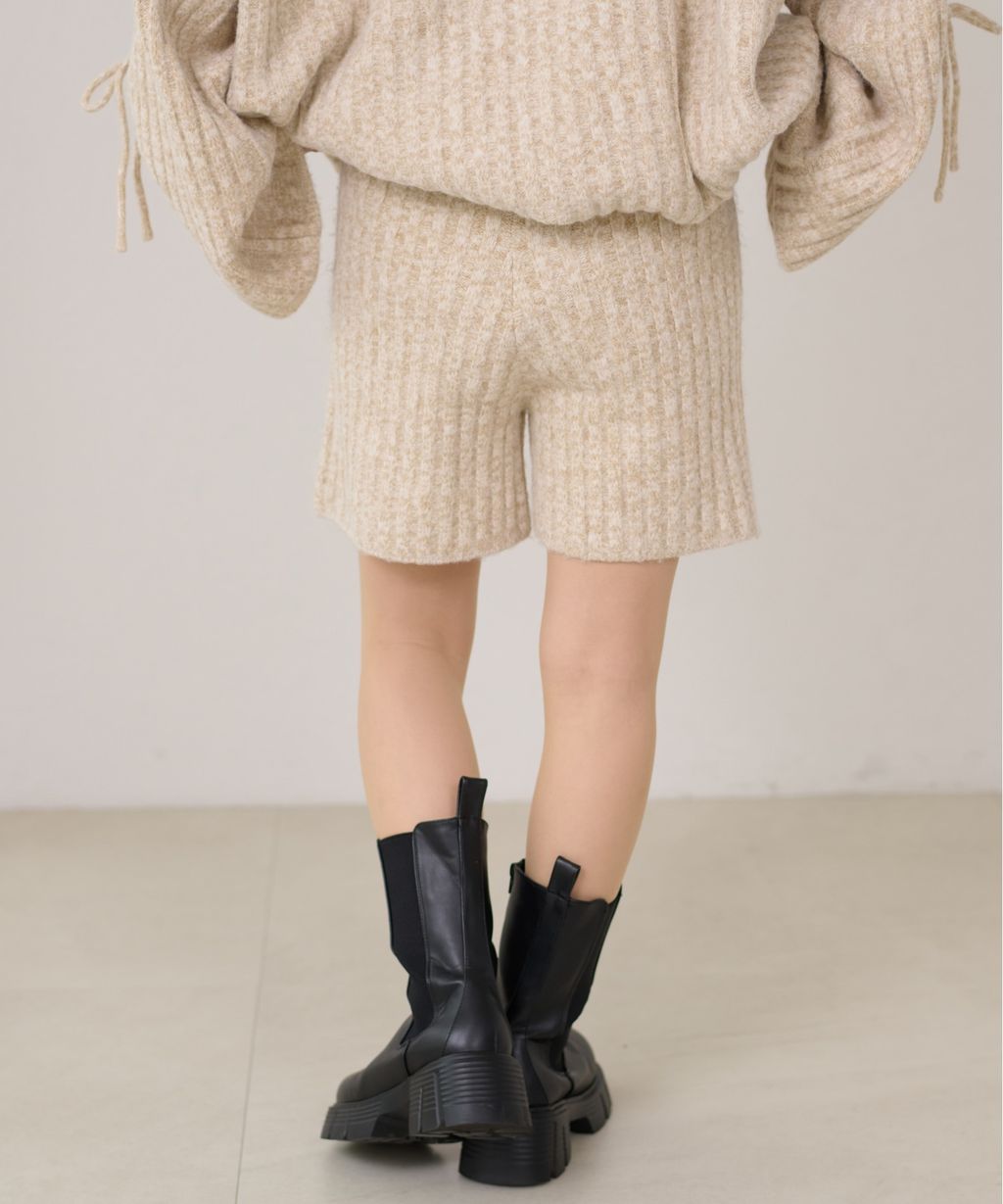 apres jour clair 暖感紋理針織短褲_17