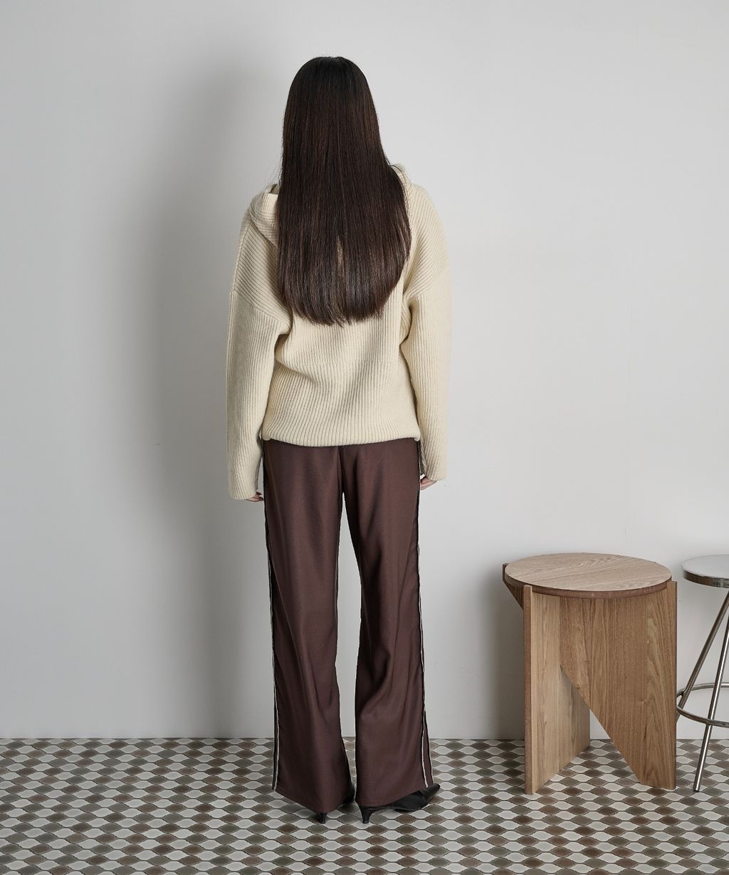 THE YOn 羅紋針織連帽開襟衫_29