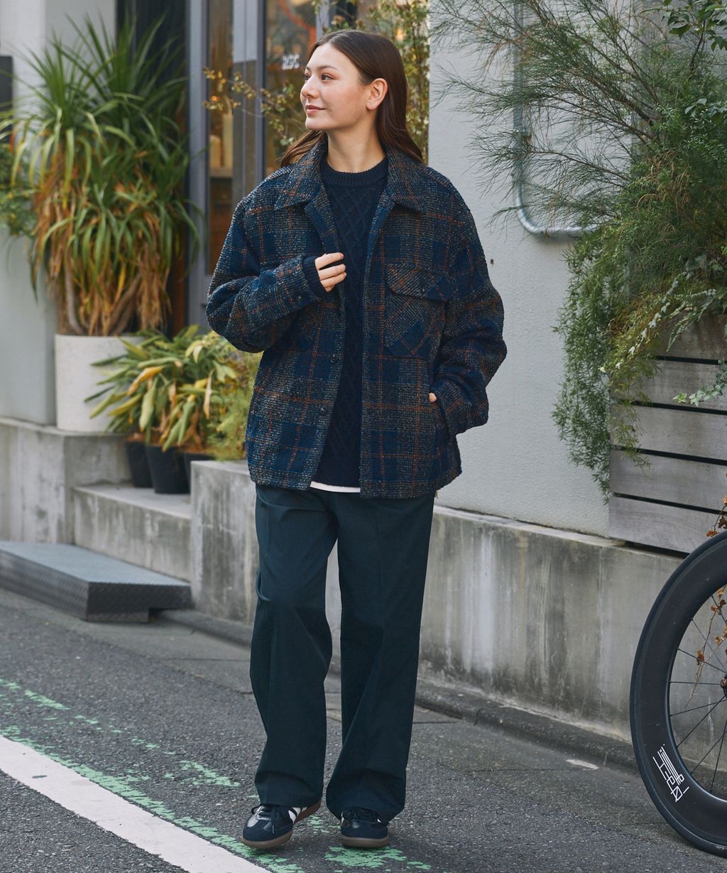 THE CRAFT CREW PRODUCTS 可水洗防靜電抗起球針立體繩結麻花編織圓領毛衣_82