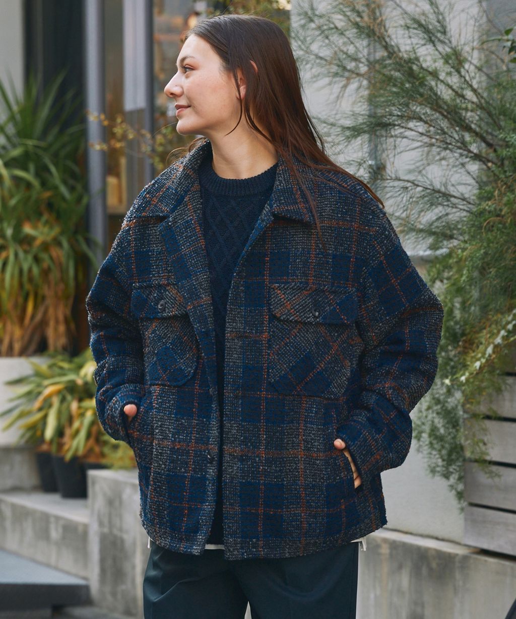 THE CRAFT CREW PRODUCTS 可水洗防靜電抗起球針立體繩結麻花編織圓領毛衣_81