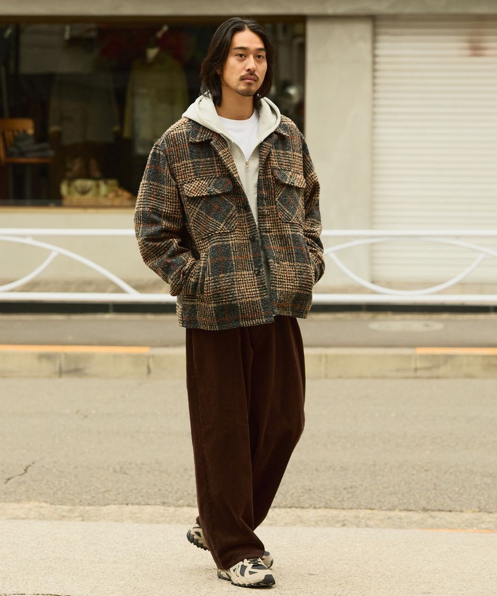 THE CRAFT CREW PRODUCTS 抗UV粗花呢立挺機能外套_6