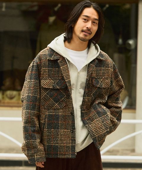 THE CRAFT CREW PRODUCTS 抗UV粗花呢立挺機能外套_1