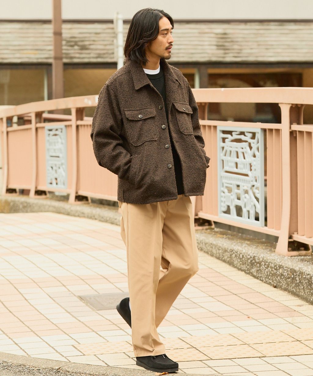 THE CRAFT CREW PRODUCTS 抗UV粗花呢立挺機能外套_42