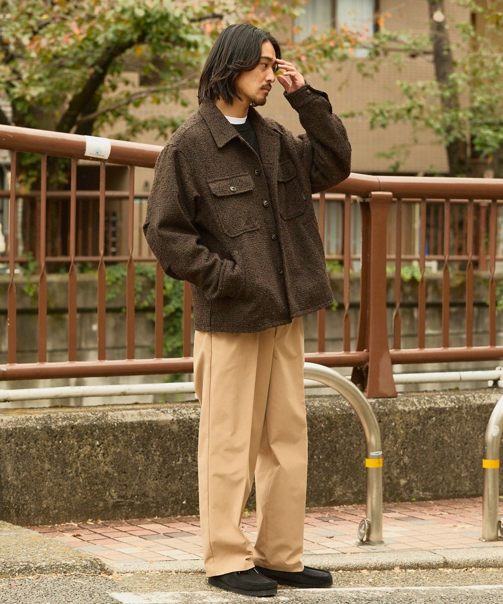 THE CRAFT CREW PRODUCTS 抗UV粗花呢立挺機能外套_40