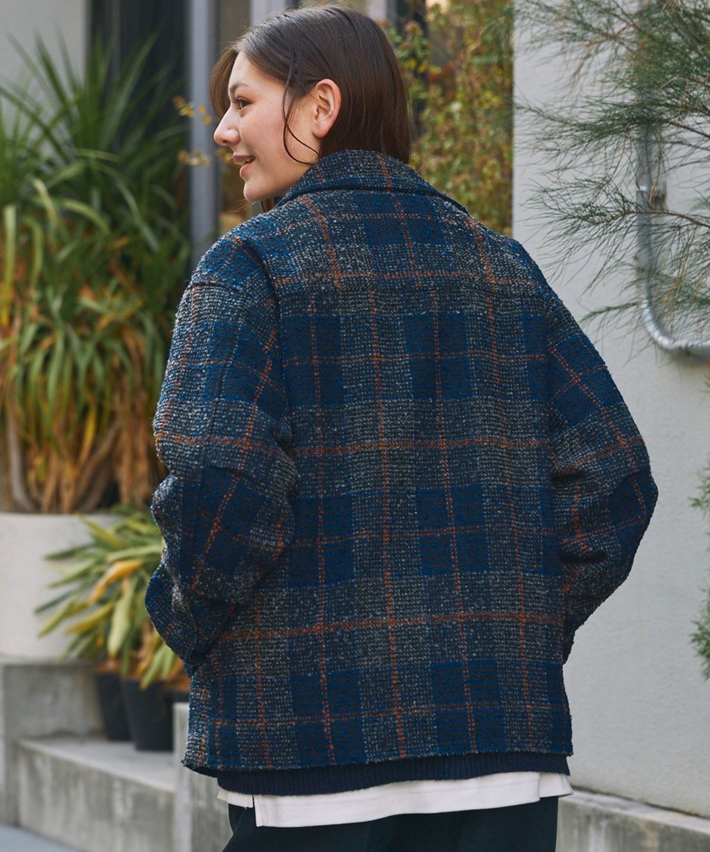 THE CRAFT CREW PRODUCTS 抗UV粗花呢立挺機能外套_38