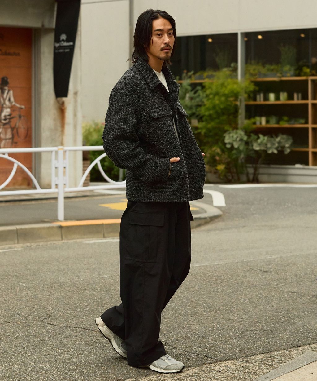 THE CRAFT CREW PRODUCTS 抗UV粗花呢立挺機能外套_16