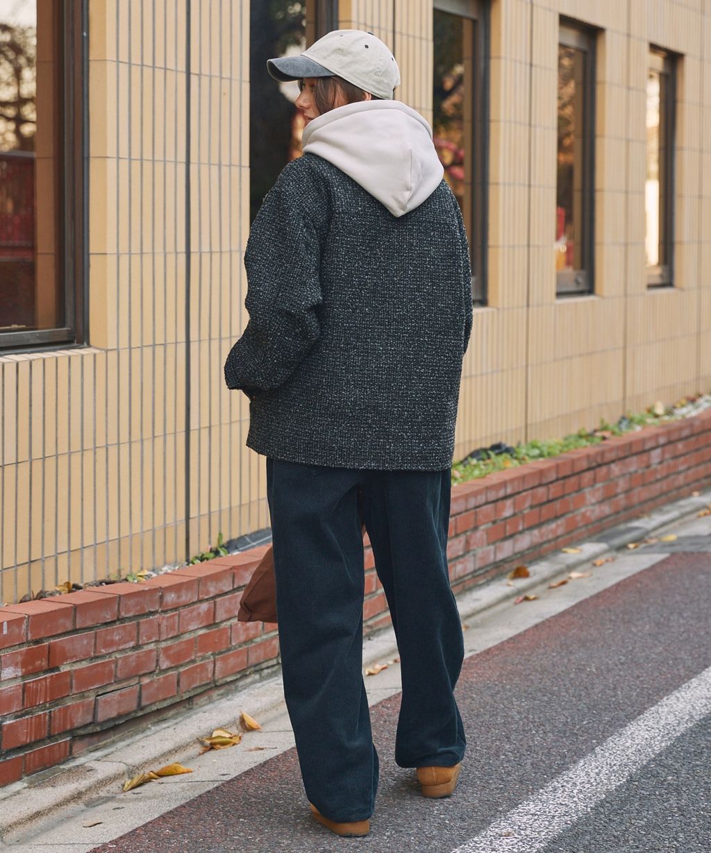 THE CRAFT CREW PRODUCTS 抗UV粗花呢立挺機能外套_27