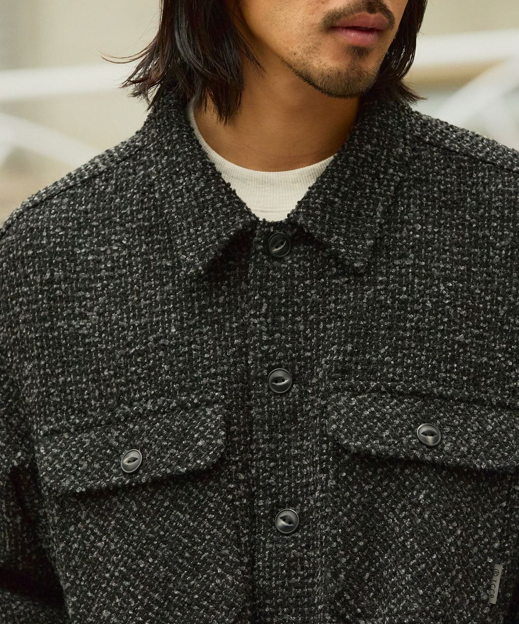 THE CRAFT CREW PRODUCTS 抗UV粗花呢立挺機能外套_21