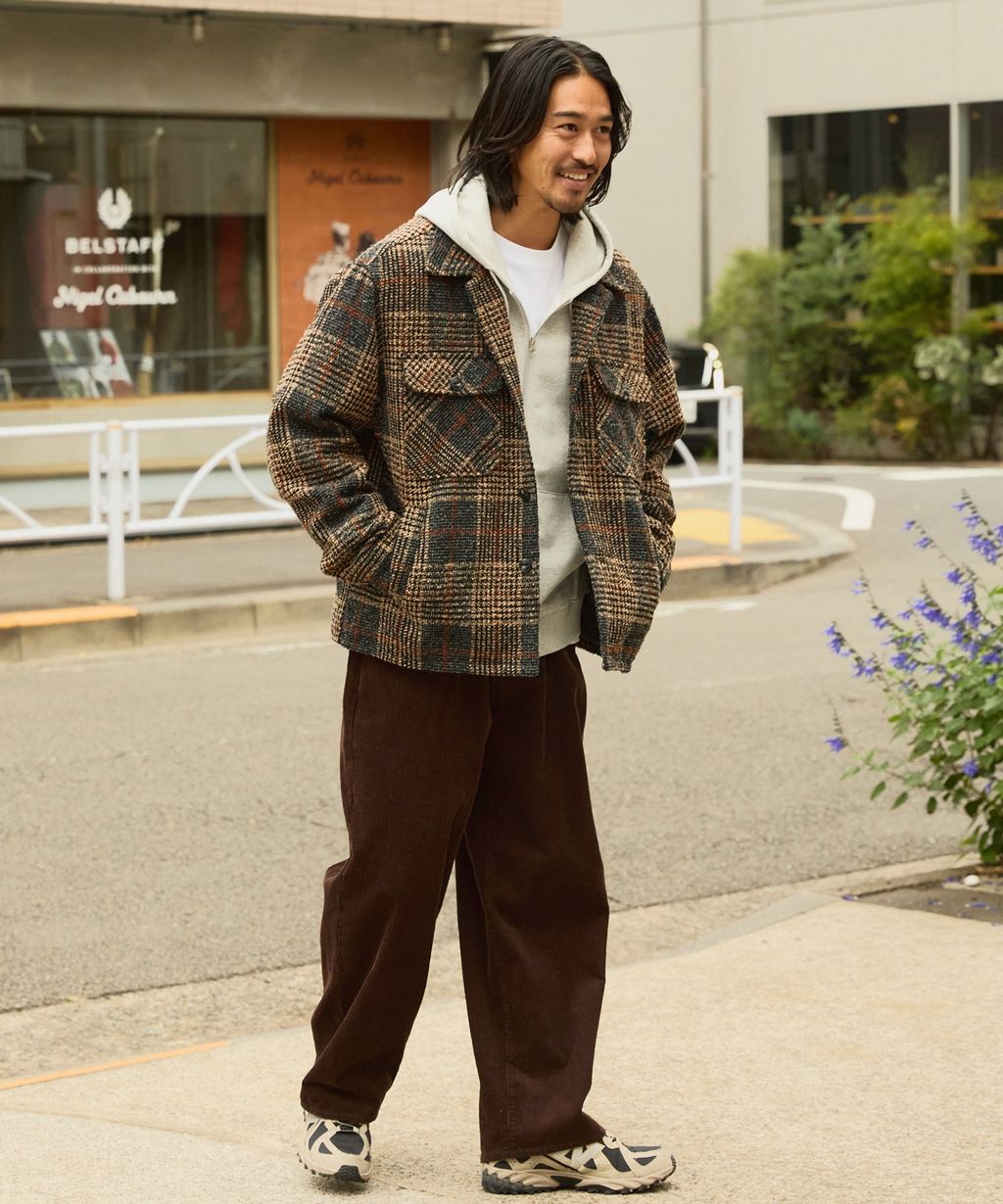 THE CRAFT CREW PRODUCTS 抗UV粗花呢立挺機能外套_8