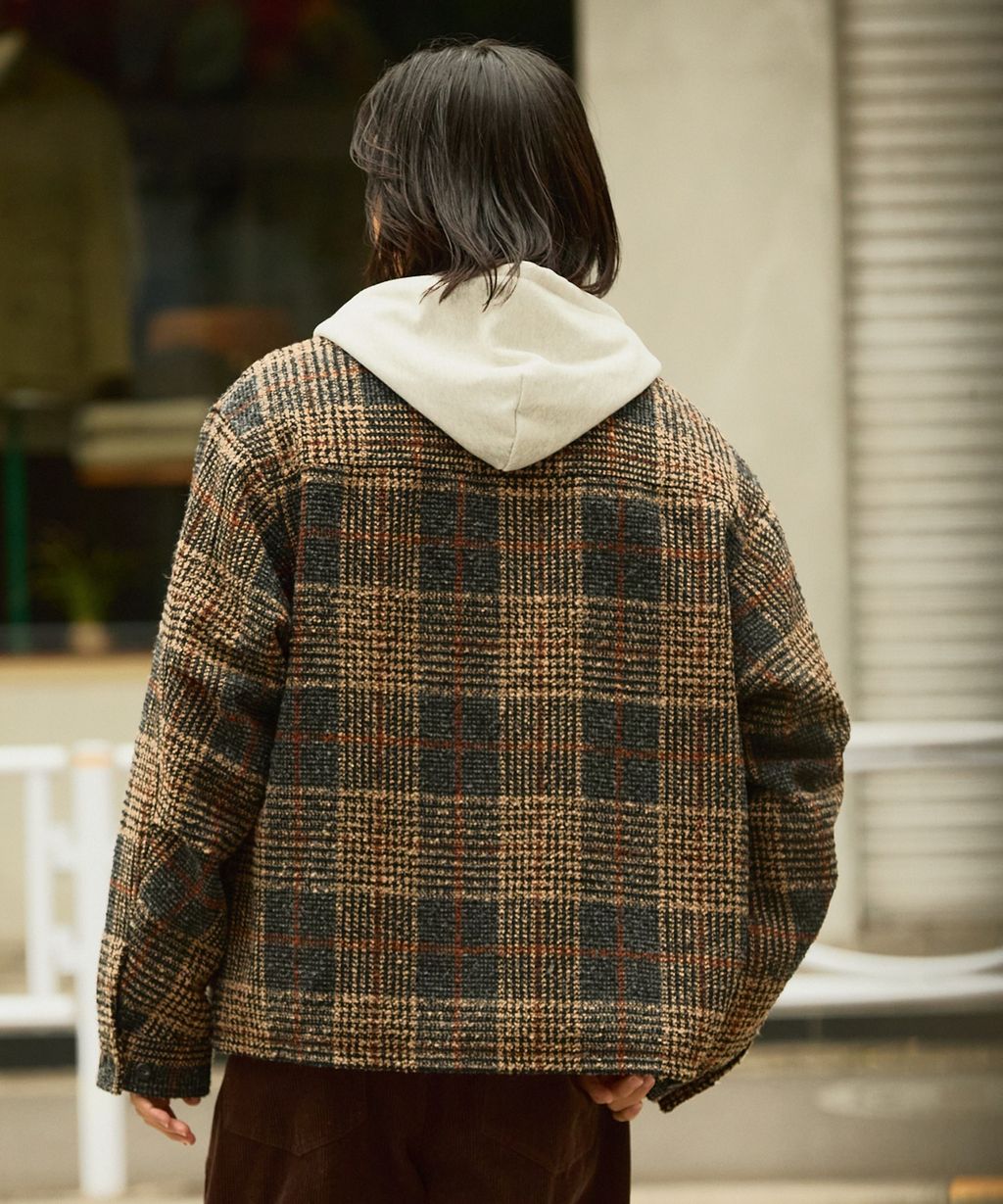 THE CRAFT CREW PRODUCTS 抗UV粗花呢立挺機能外套_11