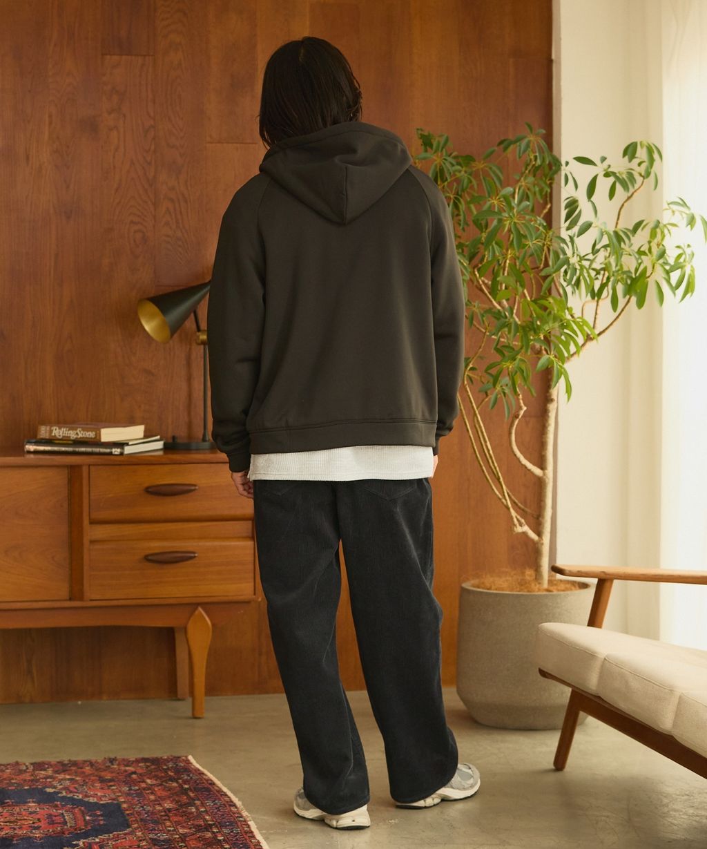 THE CRAFT CREW PRODUCTS 雙拉鍊Boxy連帽刷毛外套_10