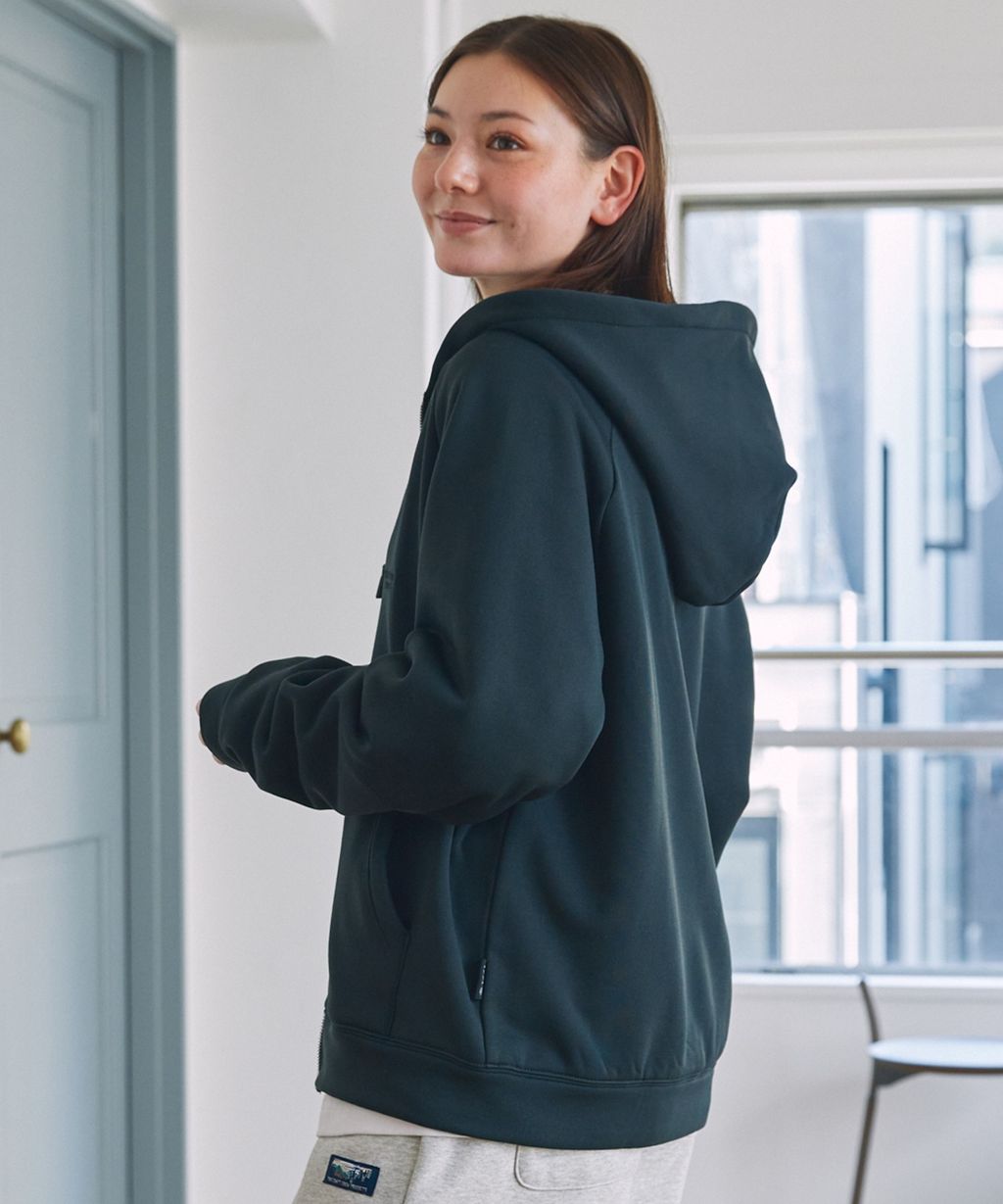 THE CRAFT CREW PRODUCTS 雙拉鍊Boxy連帽刷毛外套_31