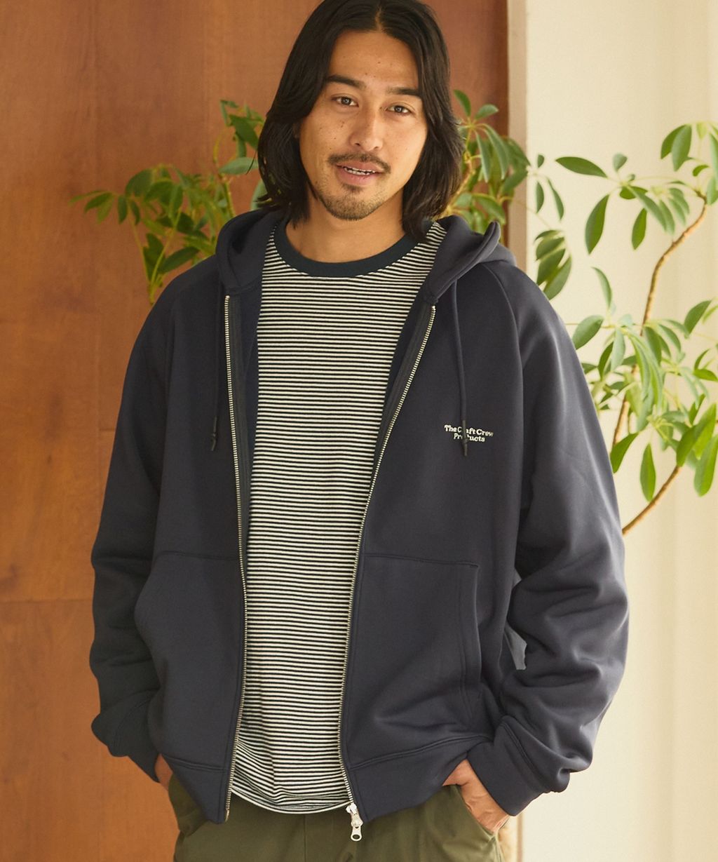 THE CRAFT CREW PRODUCTS 雙拉鍊Boxy連帽刷毛外套_33