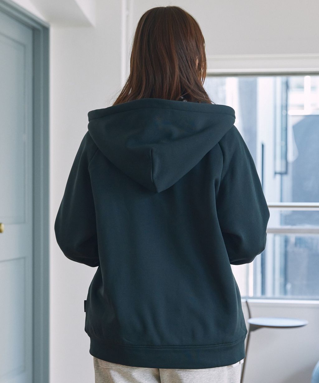 THE CRAFT CREW PRODUCTS 雙拉鍊Boxy連帽刷毛外套_32