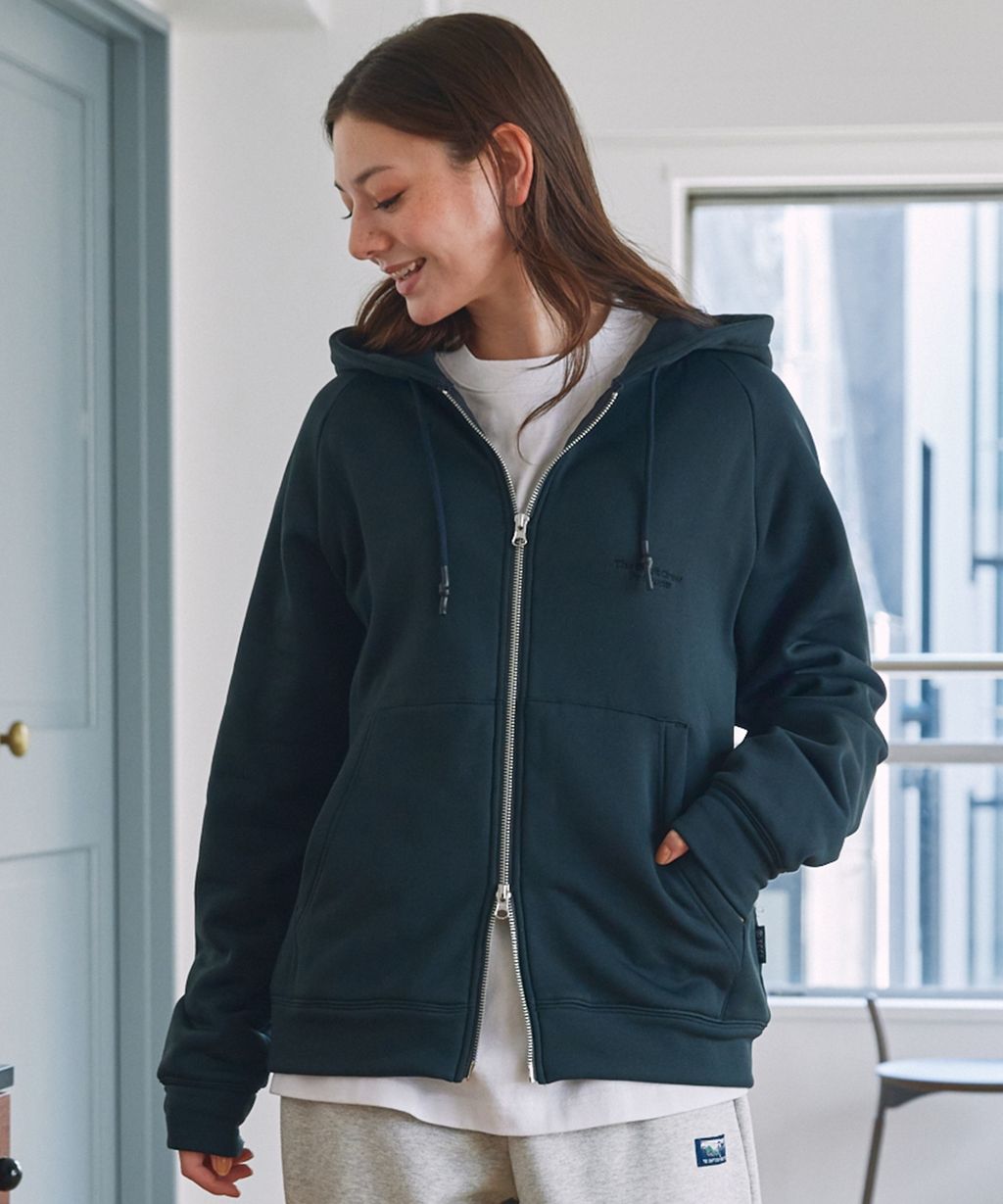 THE CRAFT CREW PRODUCTS 雙拉鍊Boxy連帽刷毛外套_30