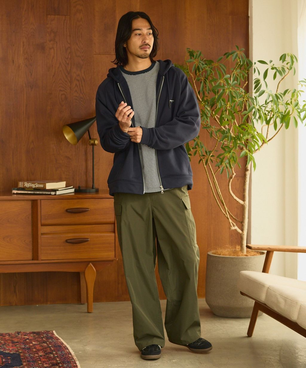 THE CRAFT CREW PRODUCTS 雙拉鍊Boxy連帽刷毛外套_34