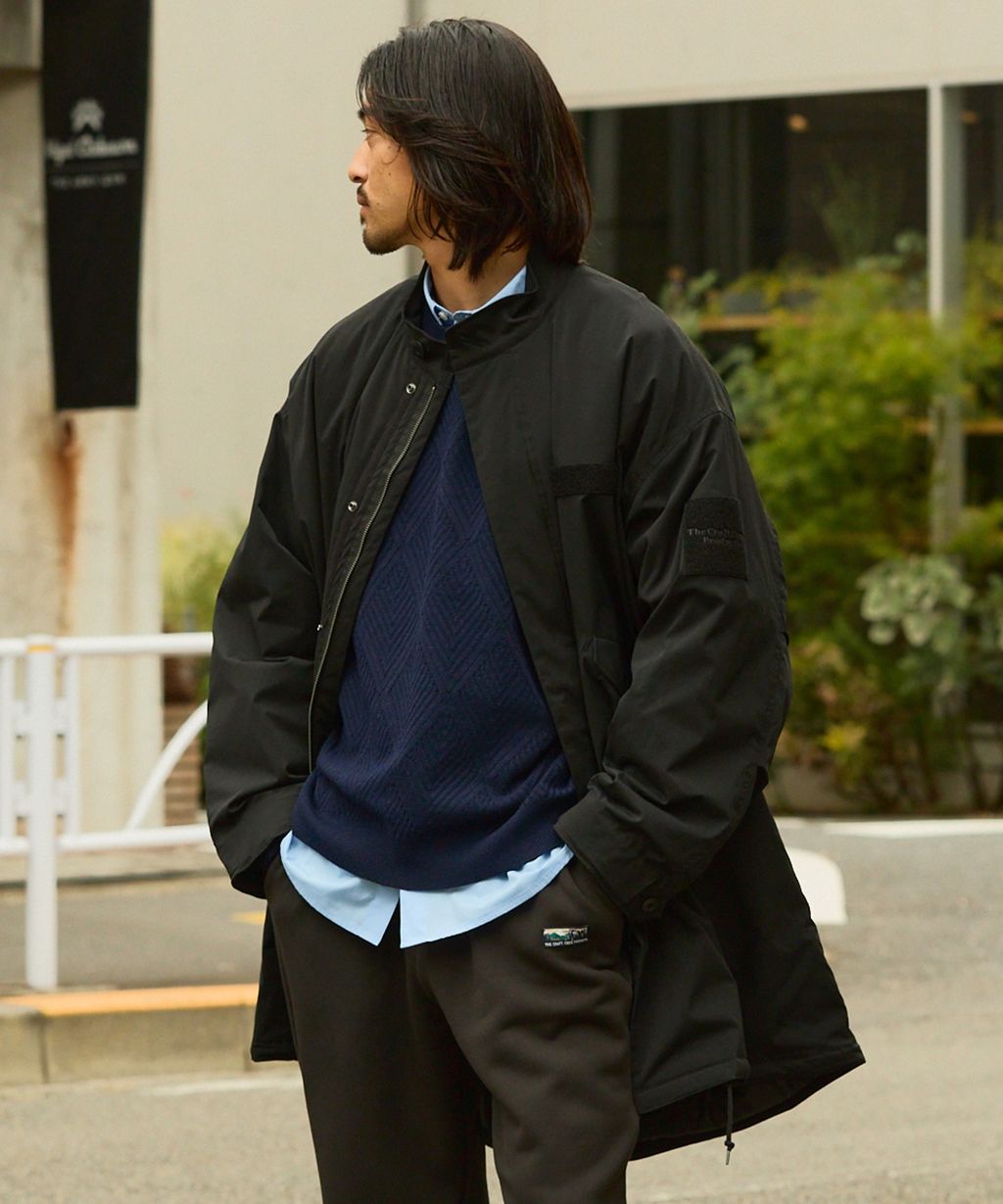 THE CRAFT CREW PRODUCTS 幾何菱格條紋圓領立體Jacquard針織上衣_13