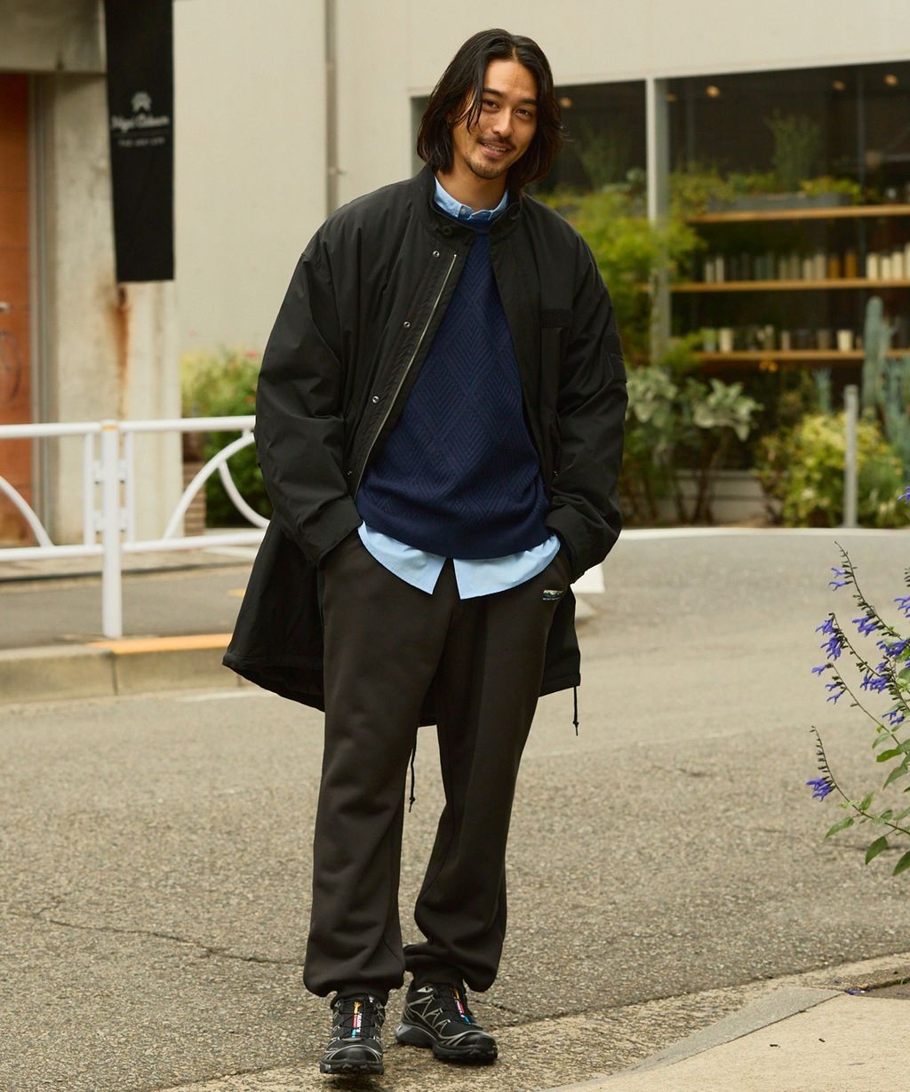 THE CRAFT CREW PRODUCTS 幾何菱格條紋圓領立體Jacquard針織上衣_14