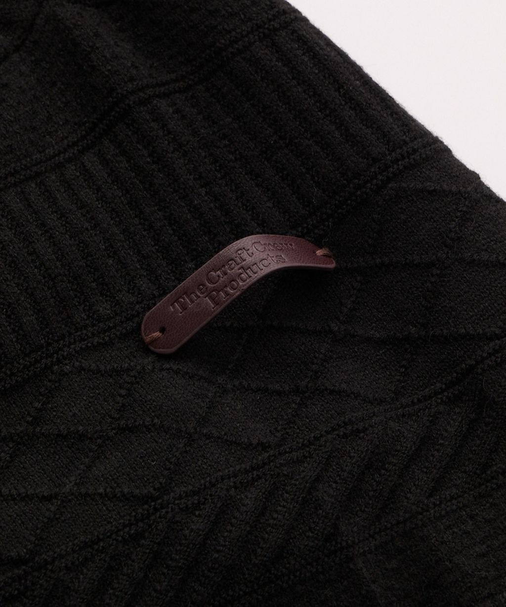 THE CRAFT CREW PRODUCTS 幾何菱格條紋圓領立體Jacquard針織上衣_67