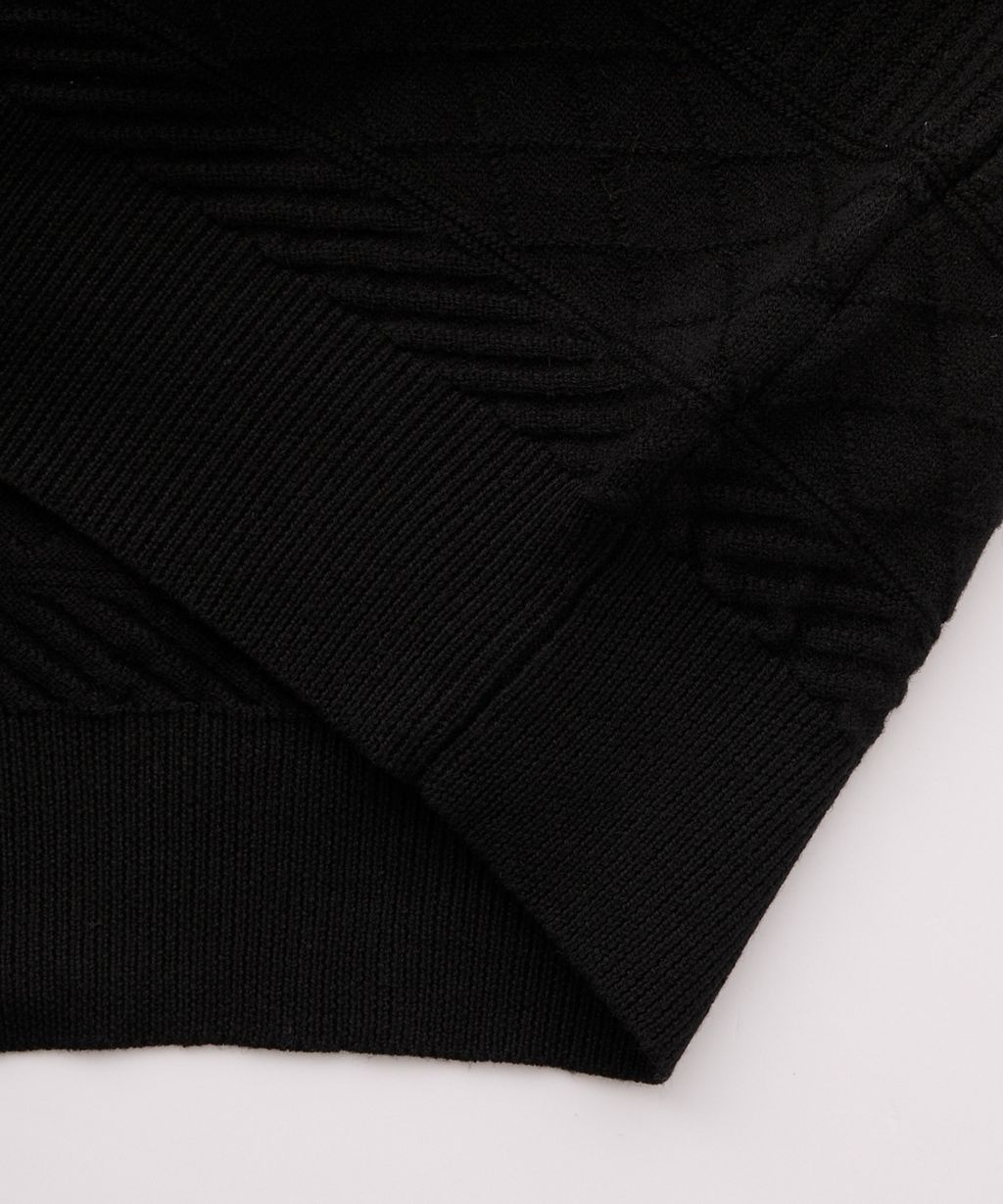 THE CRAFT CREW PRODUCTS 幾何菱格條紋圓領立體Jacquard針織上衣_69