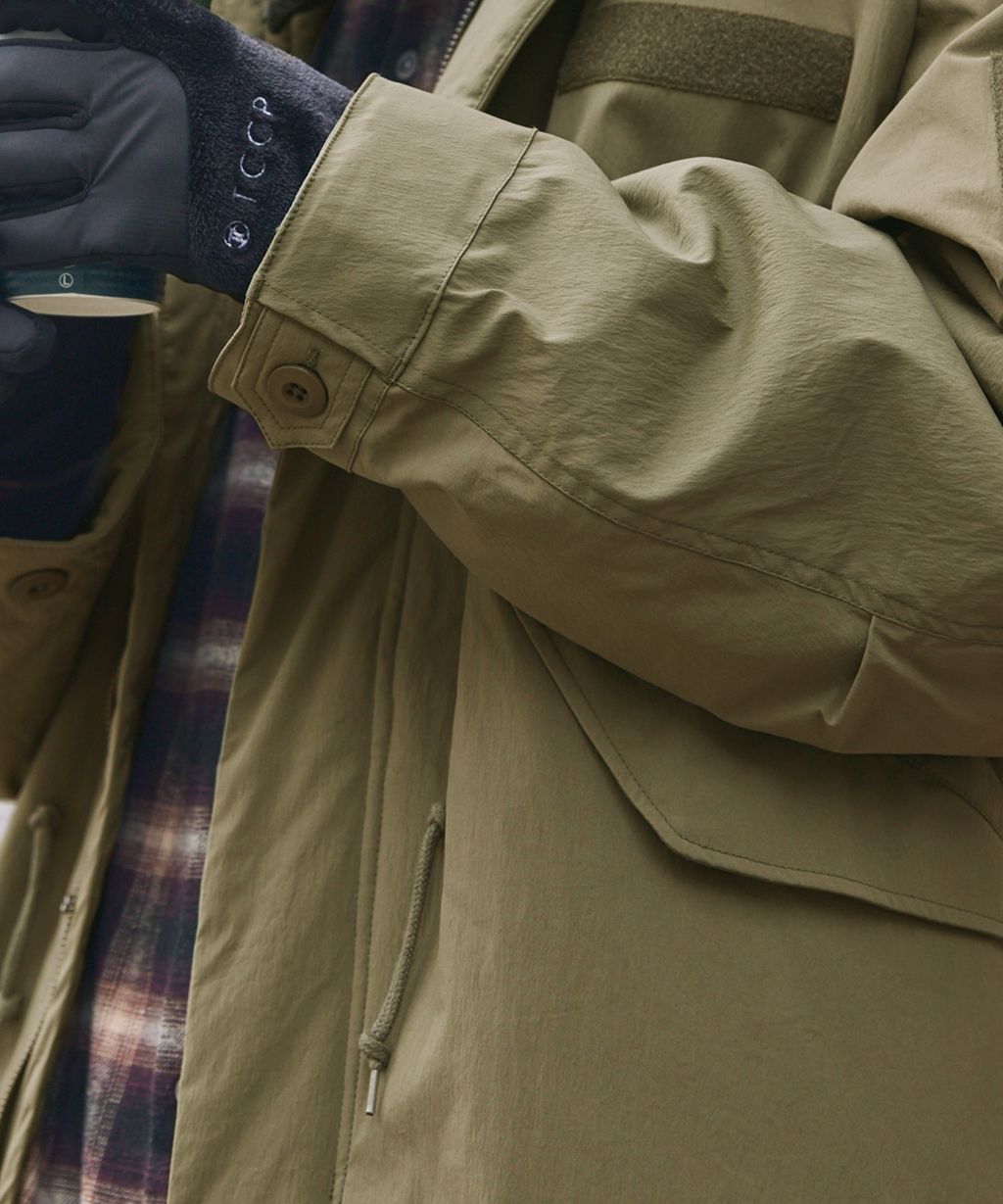 THE CRAFT CREW PRODUCTS 防潑水保暖中綿M65風格軍大衣外套_9