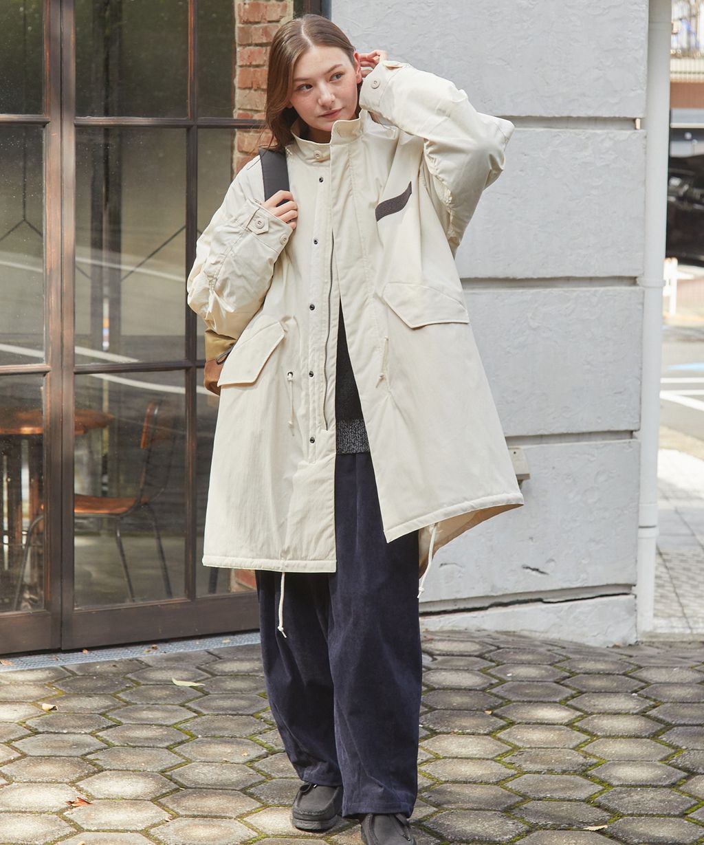 THE CRAFT CREW PRODUCTS 防潑水保暖中綿M65風格軍大衣外套_41