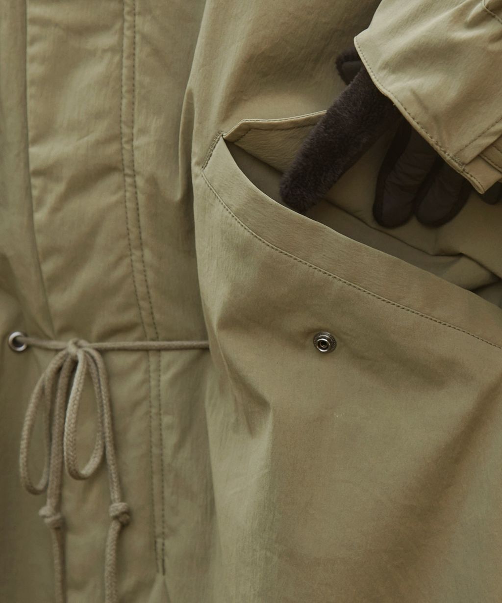 THE CRAFT CREW PRODUCTS 防潑水保暖中綿M65風格軍大衣外套_20