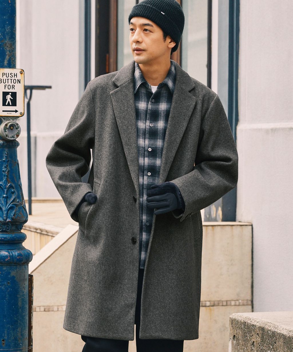 THE CRAFT CREW PRODUCTS 靜電防止保暖長版切斯特大衣_2