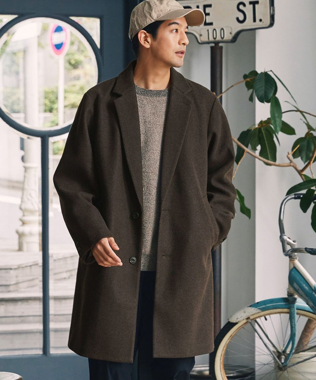 THE CRAFT CREW PRODUCTS 靜電防止保暖長版切斯特大衣_1