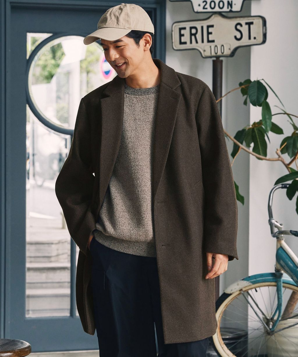 THE CRAFT CREW PRODUCTS 靜電防止保暖長版切斯特大衣_46