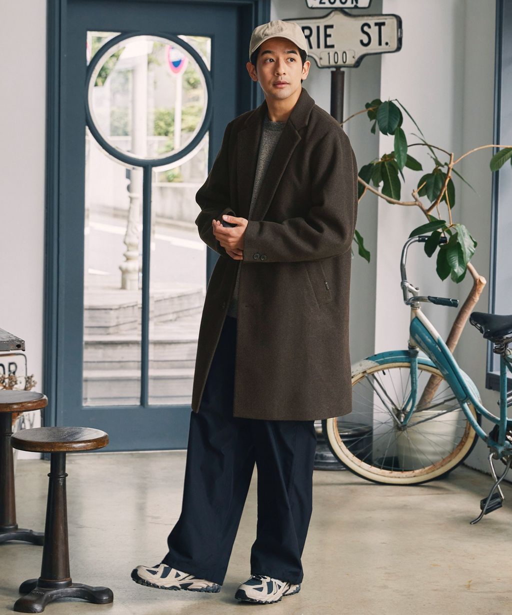 THE CRAFT CREW PRODUCTS 靜電防止保暖長版切斯特大衣_34