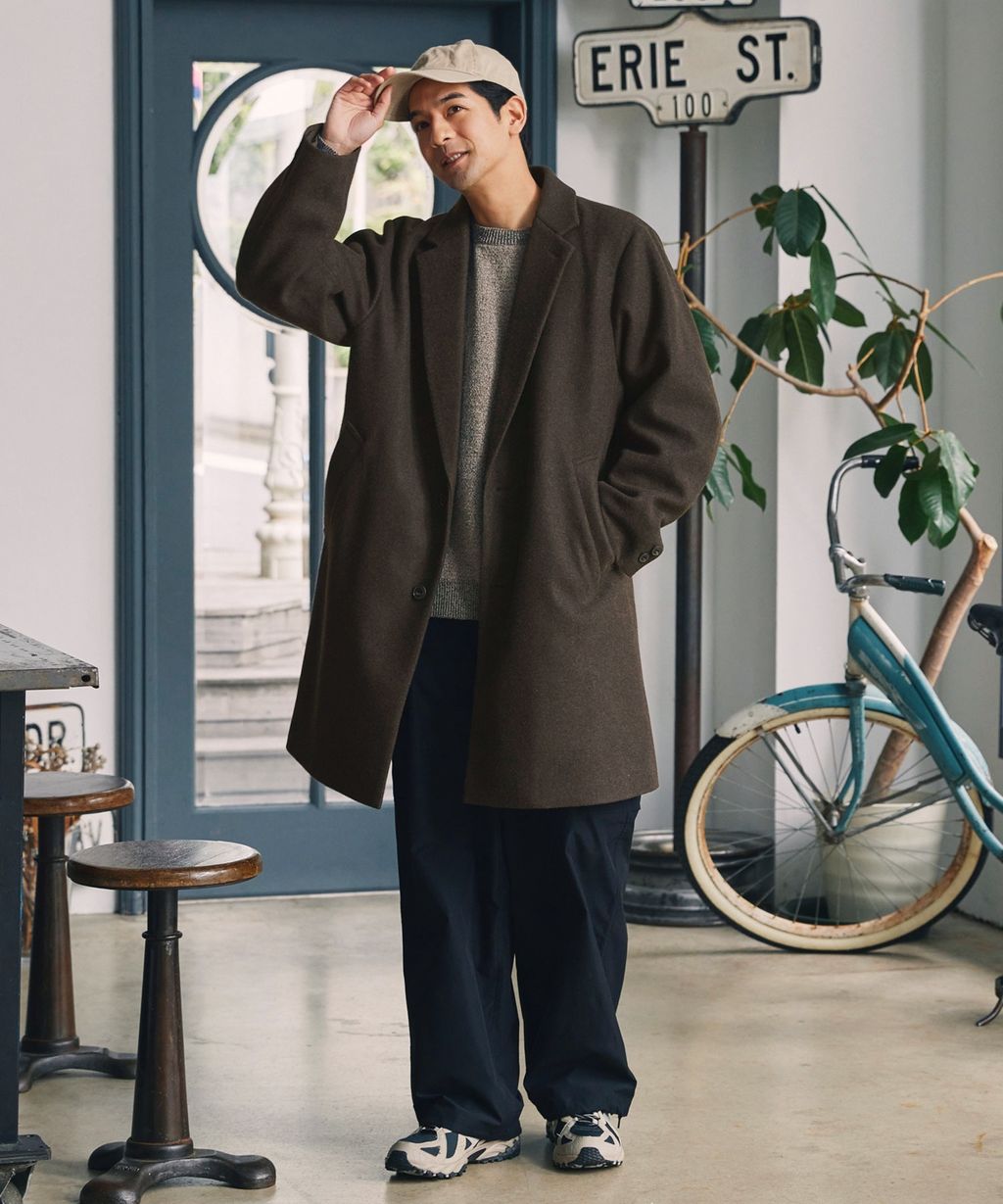 THE CRAFT CREW PRODUCTS 靜電防止保暖長版切斯特大衣_33