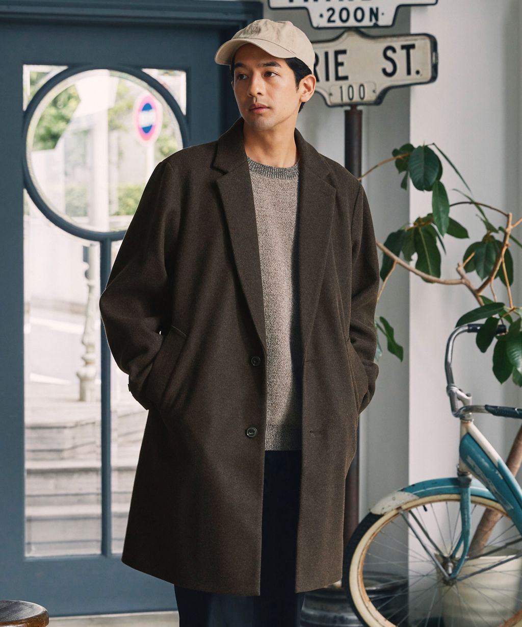 THE CRAFT CREW PRODUCTS 靜電防止保暖長版切斯特大衣_31