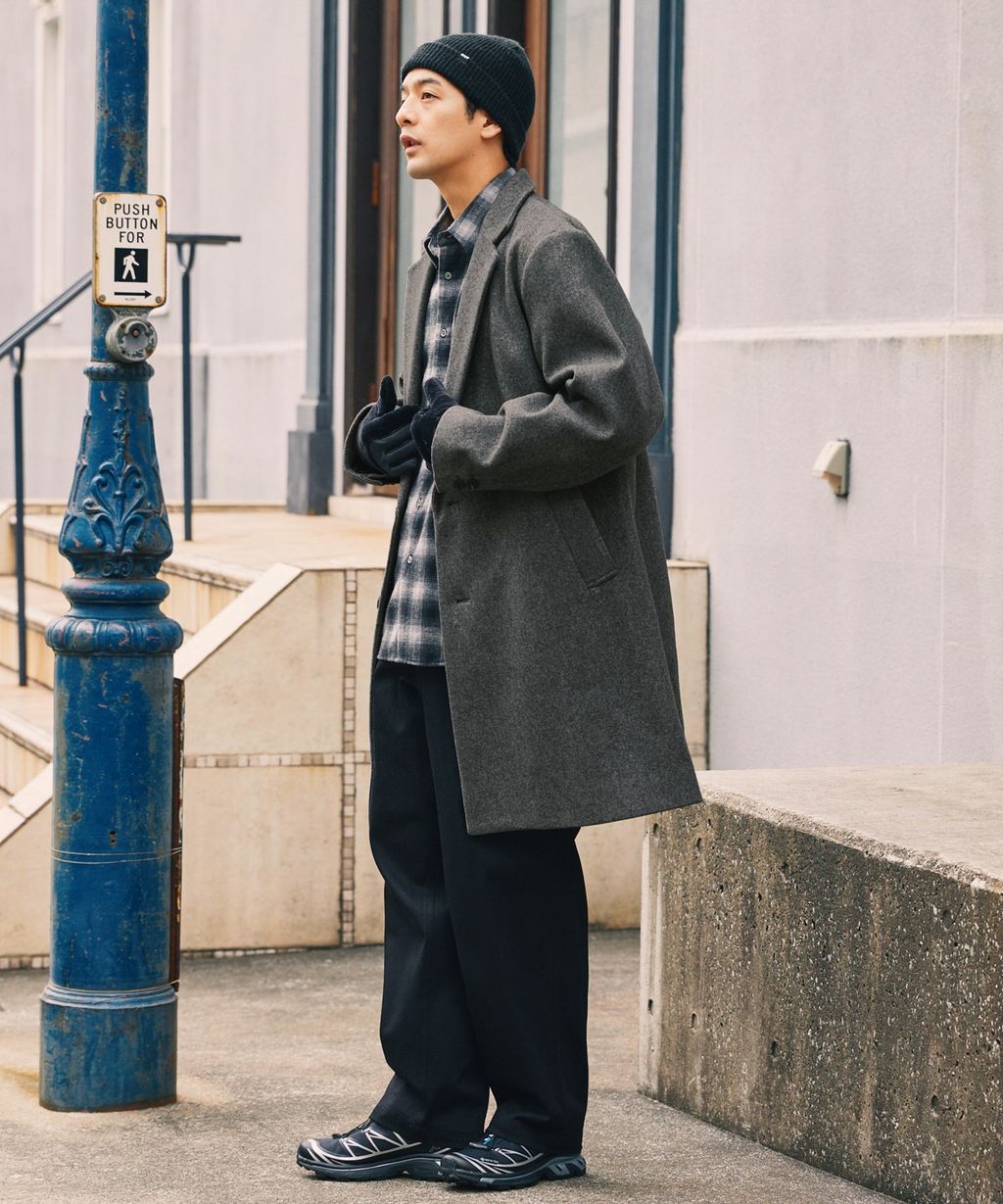THE CRAFT CREW PRODUCTS 靜電防止保暖長版切斯特大衣_21
