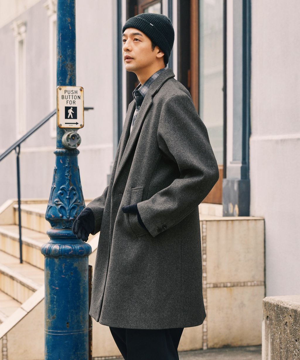 THE CRAFT CREW PRODUCTS 靜電防止保暖長版切斯特大衣_18